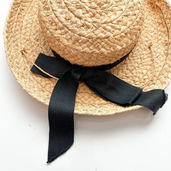 Helen Kaminski Australia 100% Raffia Classic 5 Hat Bow - Picture 6 of 11